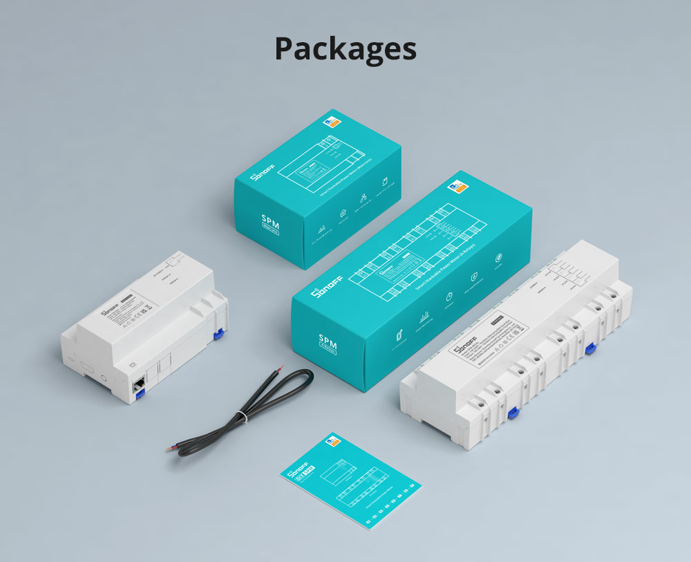 Sonoff Smart Stackable Power Meter SPM-MAIN