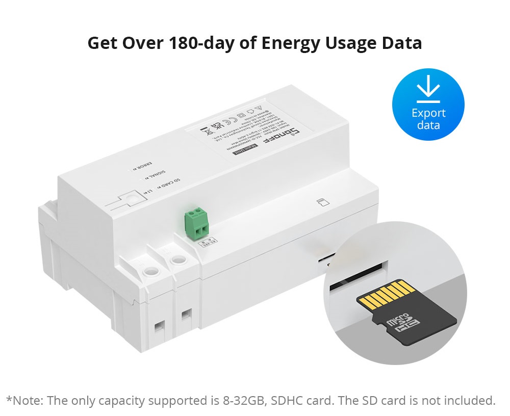 Sonoff Smart Stackable Power Meter SPM-MAIN